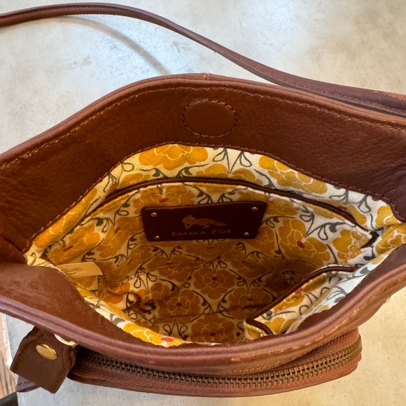 Emma Fox brown leather purse - Picture 8 of 11